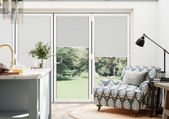 Halo, Snow White - Stick Fit Slim Honeycomb Blind - Image 3
